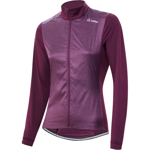 Löffler Löffler Light Hybrid Fahrradjacke Damen Lila