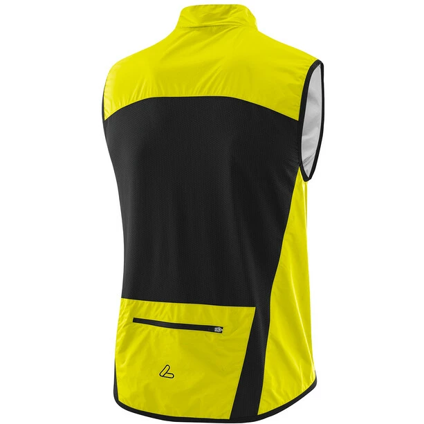 Löffler Löffler CF WPM Pocket Fahrradweste Herren Gelb – Bild 2