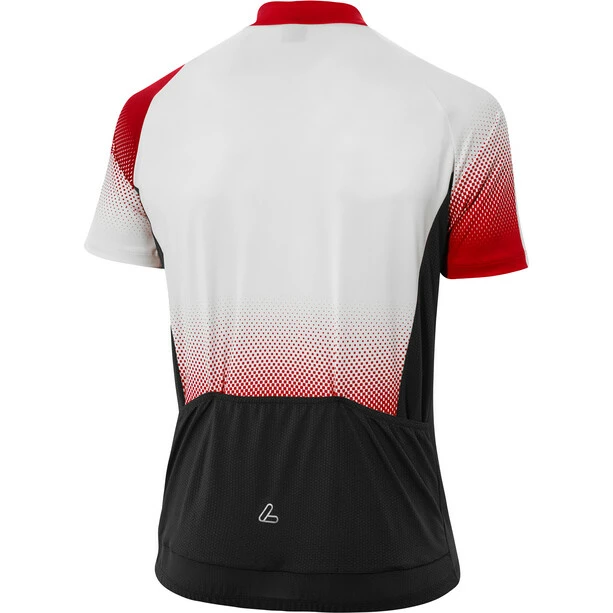 Löffler Löffler Dusty Mid Full-Zip Fahrradtrikot Herren Rot – Bild 2