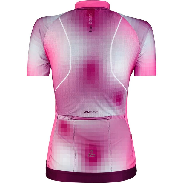 Löffler Löffler HotBOND RF Full-Zip Fahrradtrikot Damen Pink – Bild 4
