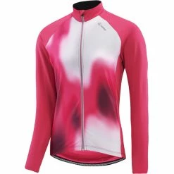 Löffler Löffler Mirage Langarm Fahrradtrikot Damen Blau/bunt