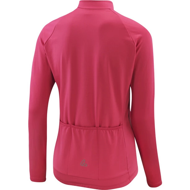 Löffler Löffler Mirage Langarm Fahrradtrikot Damen Blau/bunt – Bild 2