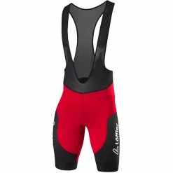 Löffler Löffler Winner III Fahrrad-Trägershorts Herren Rot