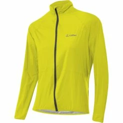 Löffler Löffler WPM Pocket Fahrradjacke Damen Gelb
