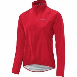 Löffler Löffler WPM Pocket Fahrradjacke Damen Rot