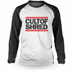 Loose Riders Technical Cult Of Shred Langarm Trikot Herren Weiß/schwarz