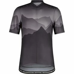 Maloja PinzagenM. Kurzarm-Trikot Herren Schwarz