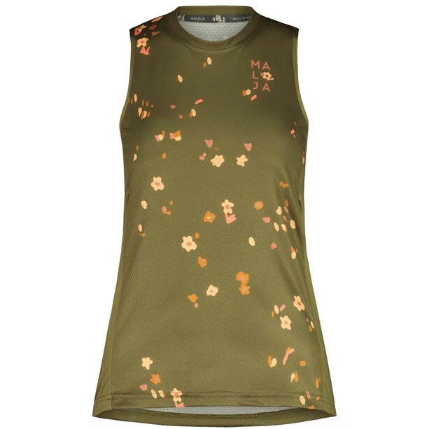 Maloja TrecimeM. Tank Damen Oliv
