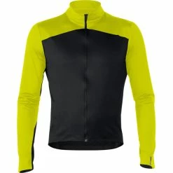 Mavic Cosmic Thermo Trikot Herren Schwarz/gelb