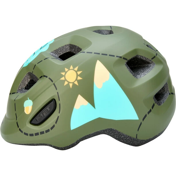 MET Hooray Helm Kinder Oliv – Bild 3