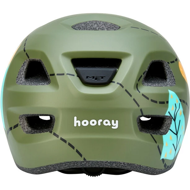 MET Hooray Helm Kinder Oliv – Bild 5
