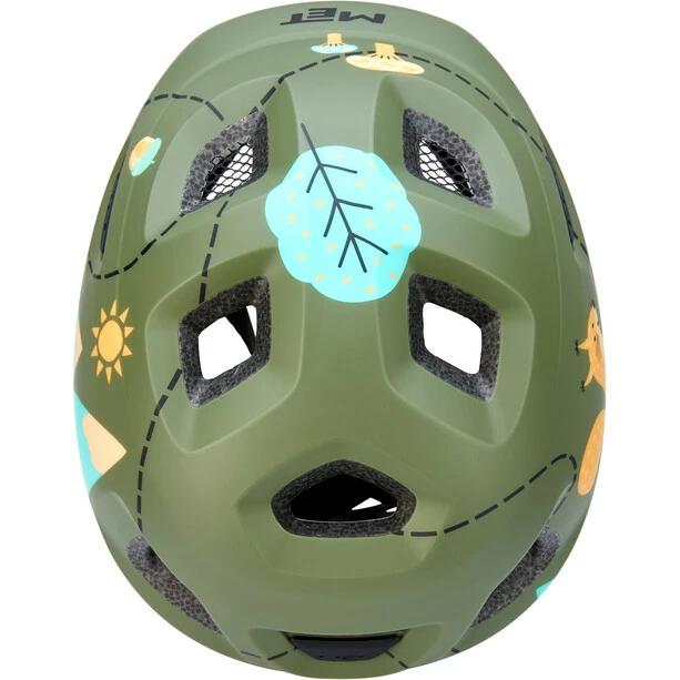 MET Hooray Helm Kinder Oliv – Bild 6