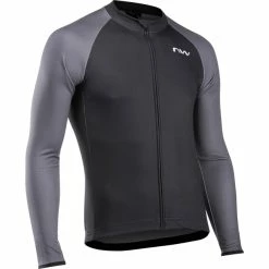 Northwave Blade 4 Langarm Trikot Herren Schwarz/grau