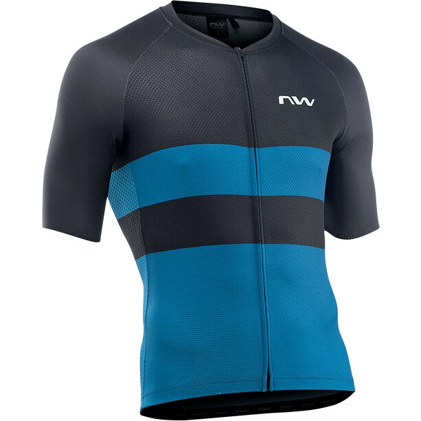 Northwave Blade Air Kurzarm-Trikot Herren Schwarz/blau