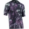 Northwave Bomb Flower Kurzarm Trikot Herren Schwarz/lila