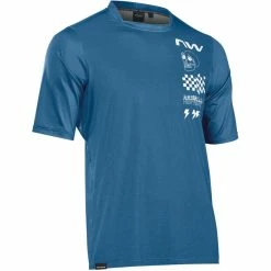 Northwave Bomb Kurzarm-Trikot Herren Blau