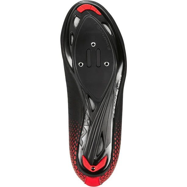 Northwave Core Plus 2 Schuhe Herren Schwarz/rot – Bild 4