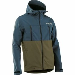 Northwave Easy Out Softshell Jacke Herren Blau/grün