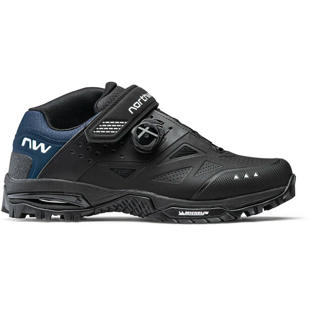 Northwave Enduro Mid 2 MTB Schuhe Herren Schwarz/blau