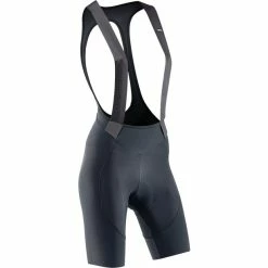 Northwave Fast Trägershorts Damen Schwarz