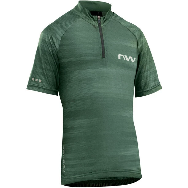 Northwave Origin Kurzarm-Trikot Kinder Grün