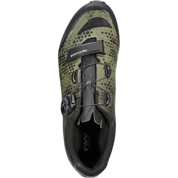 Northwave Razer 2 MTB Schuhe Herren Schwarz/grün – Bild 3