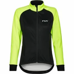 Northwave Reload SP Jacke Damen Schwarz/gelb