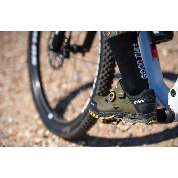 Northwave Spider Plus 3 MTB Schuhe Herren Grün – Bild 5