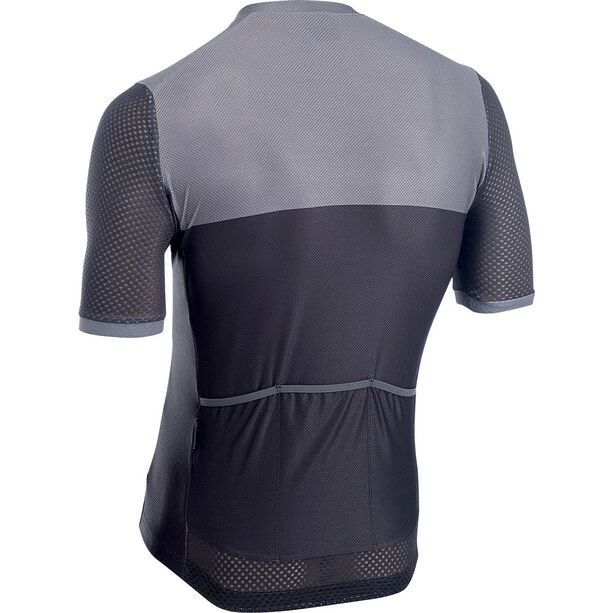 Northwave Storm Air Kurzarm-Trikot Herren Schwarz/grau – Bild 2