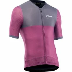 Northwave Storm Air Kurzarm-Trikot Herren Lila/grau