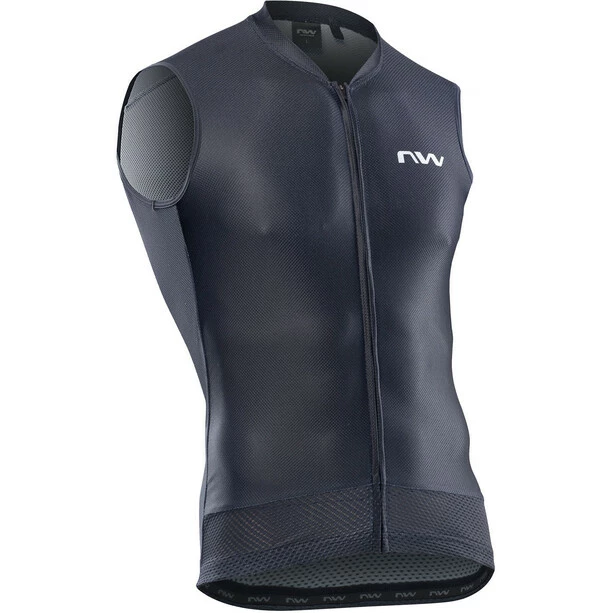 Northwave Storm Air Kurzarm Trikot Herren Schwarz