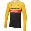 Nukeproof Blackline Replica Langarm Trikot Herren Schwarz/gelb