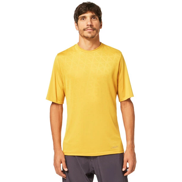 Oakley Berm Kurzarm Trikot Herren Gelb