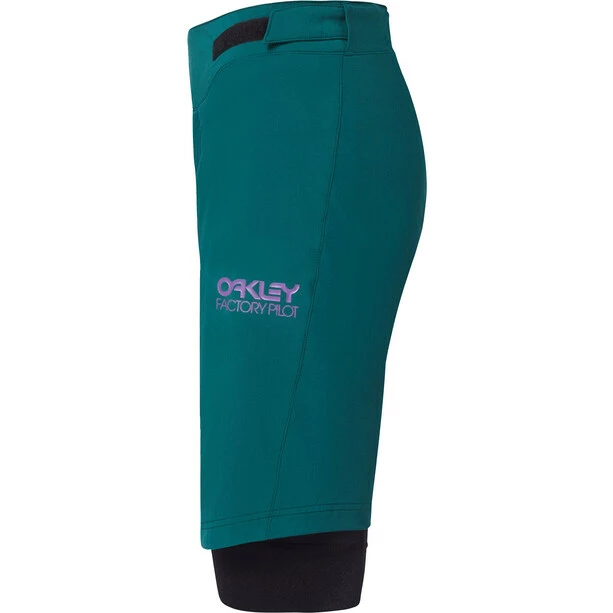 Oakley Drop In MTB Shorts Damen Petrol – Bild 2