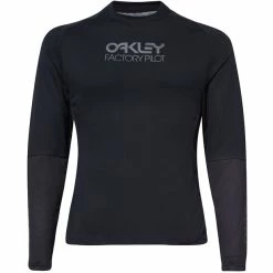 Oakley Factory Pilot II Langarm Trikot Damen Schwarz