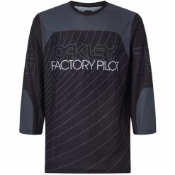 Oakley Seeker '75 Langarm Trikot Herren Schwarz