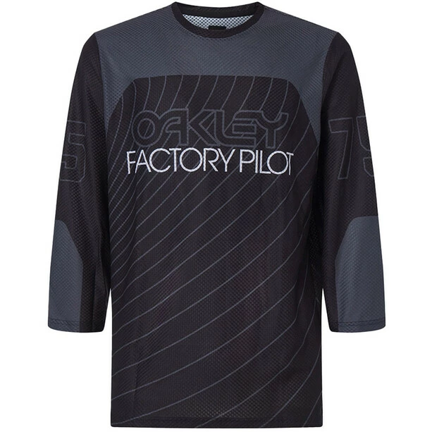 Oakley Seeker '75 Langarm Trikot Herren Schwarz