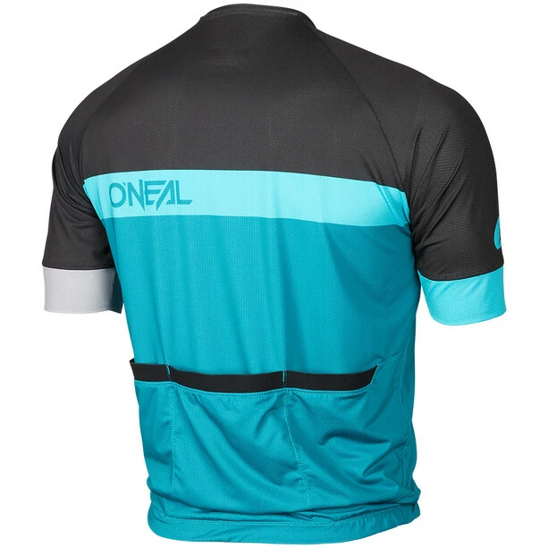O'Neal Aerial Split V.23 Kurzarm Trikot Herren Türkis/schwarz – Bild 2
