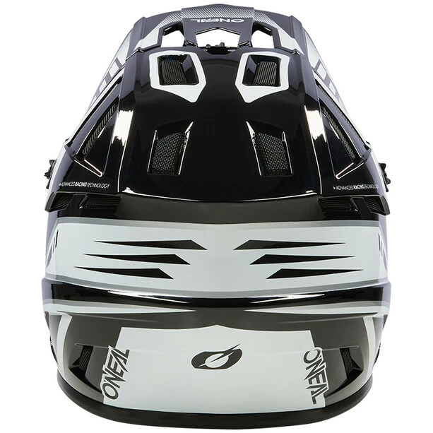 O'Neal Backflip Helm Schwarz/weiß – Bild 3