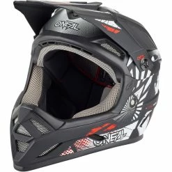 O'Neal Backflip Helm Schwarz/weiß