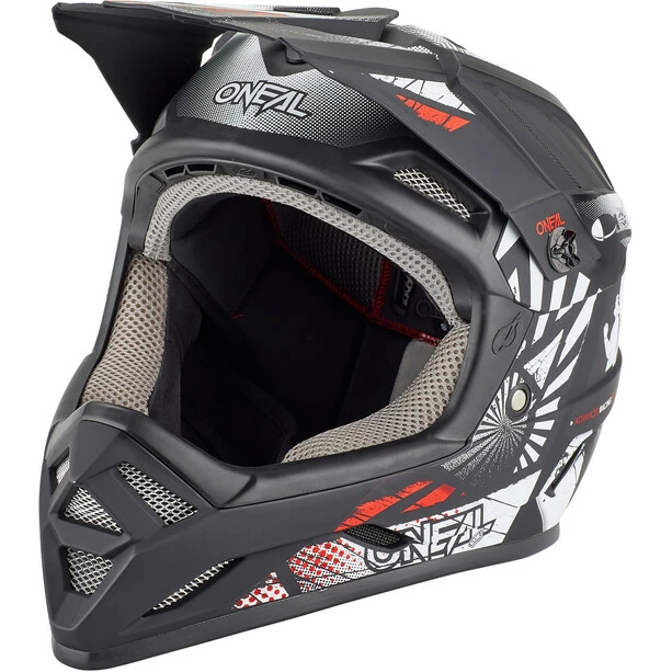 O'Neal Backflip Helm Schwarz/weiß