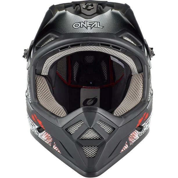 O'Neal Backflip Helm Schwarz/weiß – Bild 2