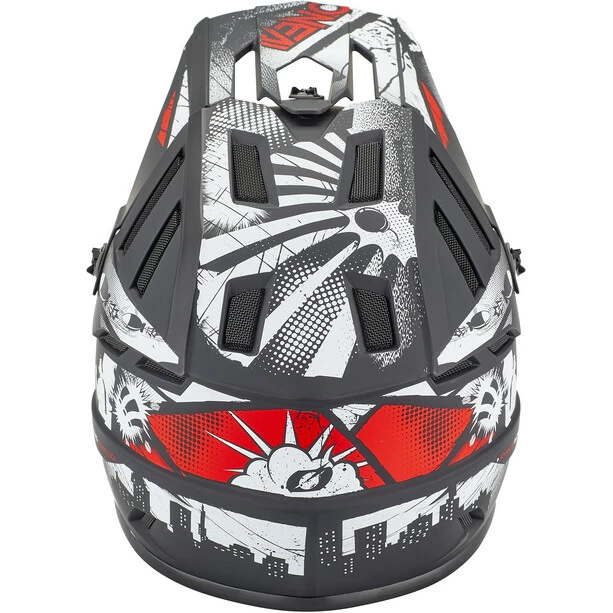 O'Neal Backflip Helm Schwarz/weiß – Bild 5