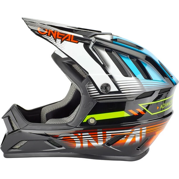 O'Neal Backflip Helm Schwarz/bunt – Bild 3