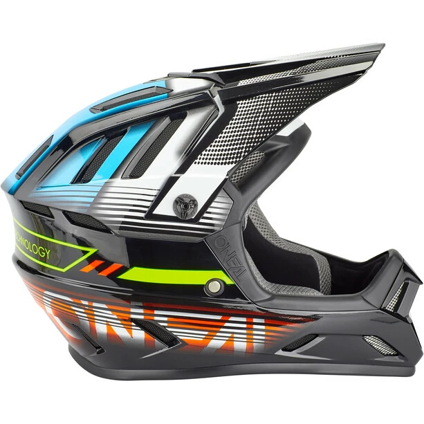 O'Neal Backflip Helm Schwarz/bunt – Bild 4