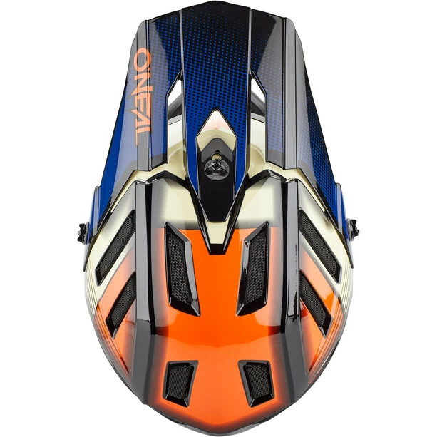 O'Neal Backflip Helm Orange/blau – Bild 6