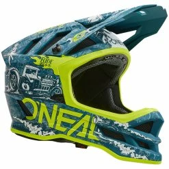 O'Neal Blade Polyacrylite Helm Delta Petrol/grün
