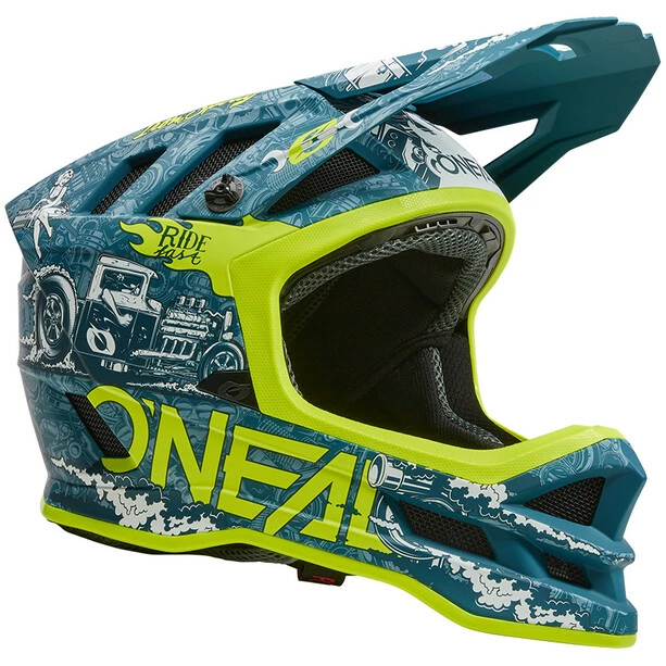 O'Neal Blade Polyacrylite Helm Delta Petrol/grün