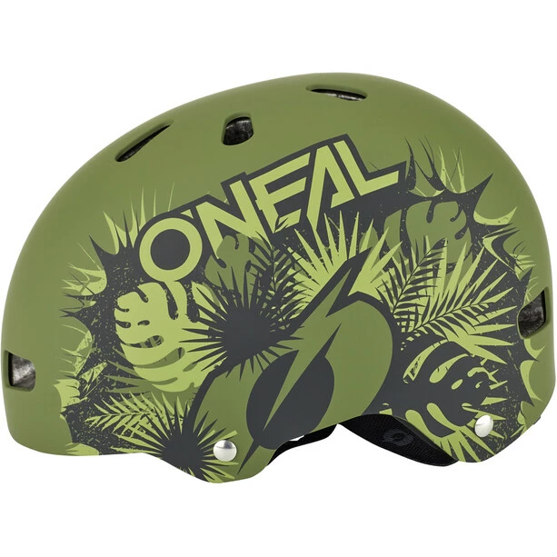 O'Neal Dirt Lid ZF Helm Bones Grün – Bild 3