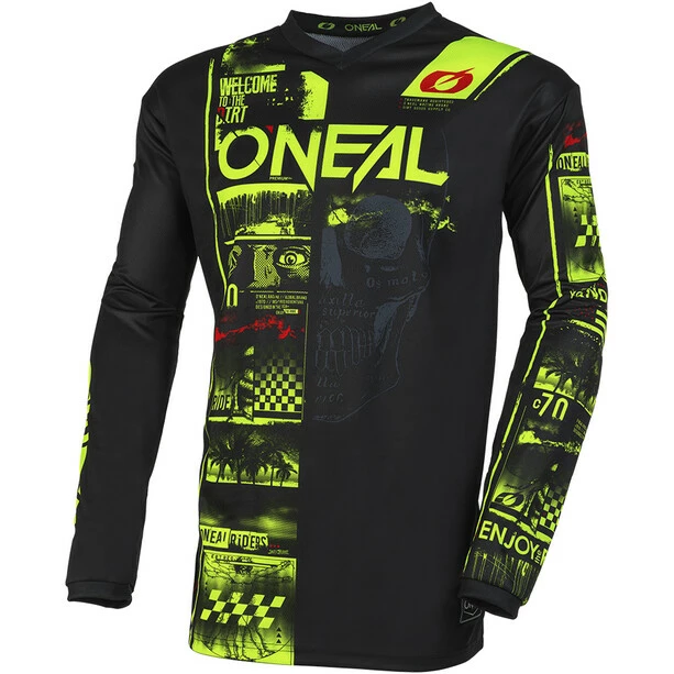 O'Neal Element Trikot Herren Schwarz/gelb